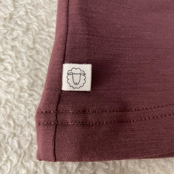 **SOLD** Simply Merino Swim Top Large & Swim Bottoms XL in Clay - Picture 3 of 5